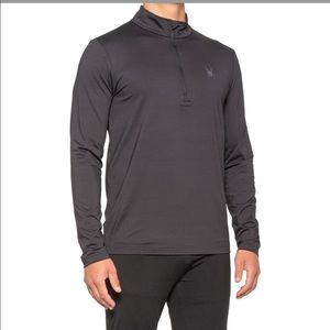 🛑CLEARANCE‼️ 🆕🕷️ Spyder Prospect Base Layer Black Shirt size small